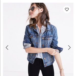 Madewell The Jean Jacket in Pinter Wash